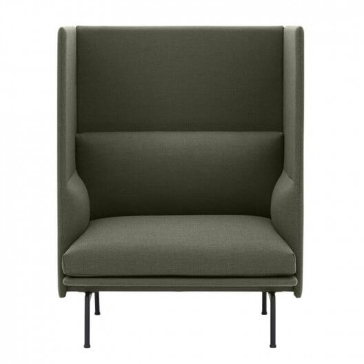 Outline Highback - One Seater Sofa