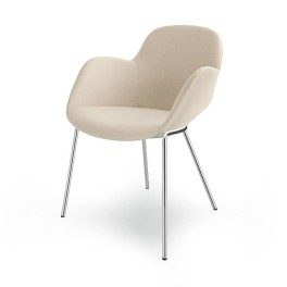 Sheru Armchair - Metal Base