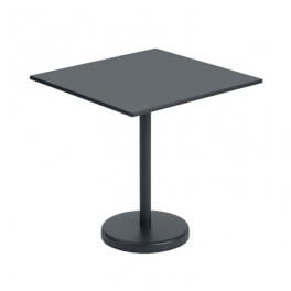 Linear Steel Café Tables