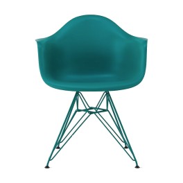 Eames® + HAY Plastic Armchair - Eiffel Base